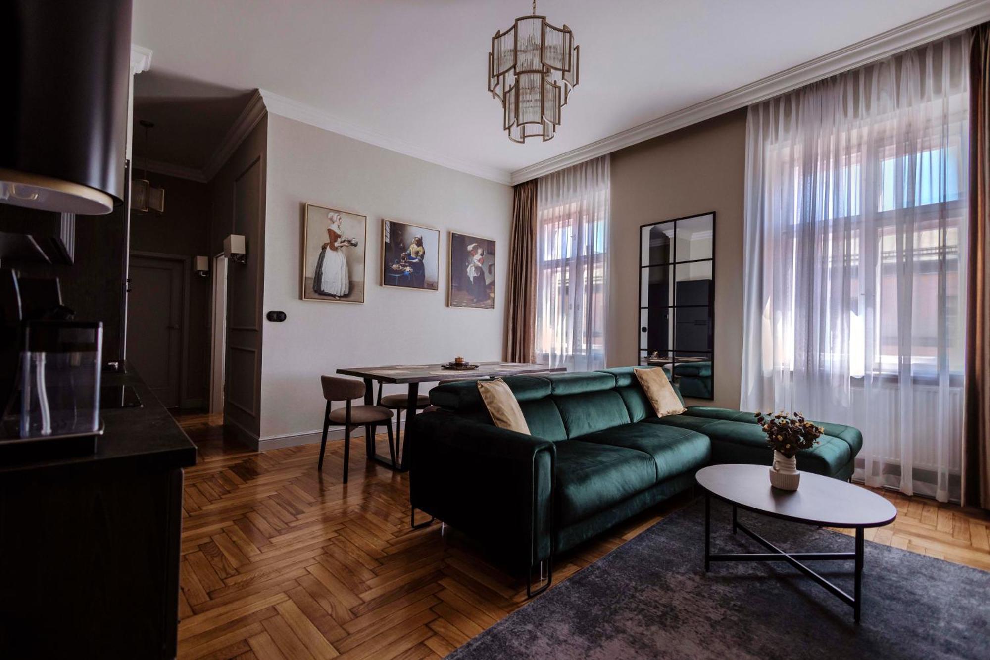 Crown Pearl - Wonderful Apartment, 110Scm, 4 Rooms كراكوفيا المظهر الخارجي الصورة