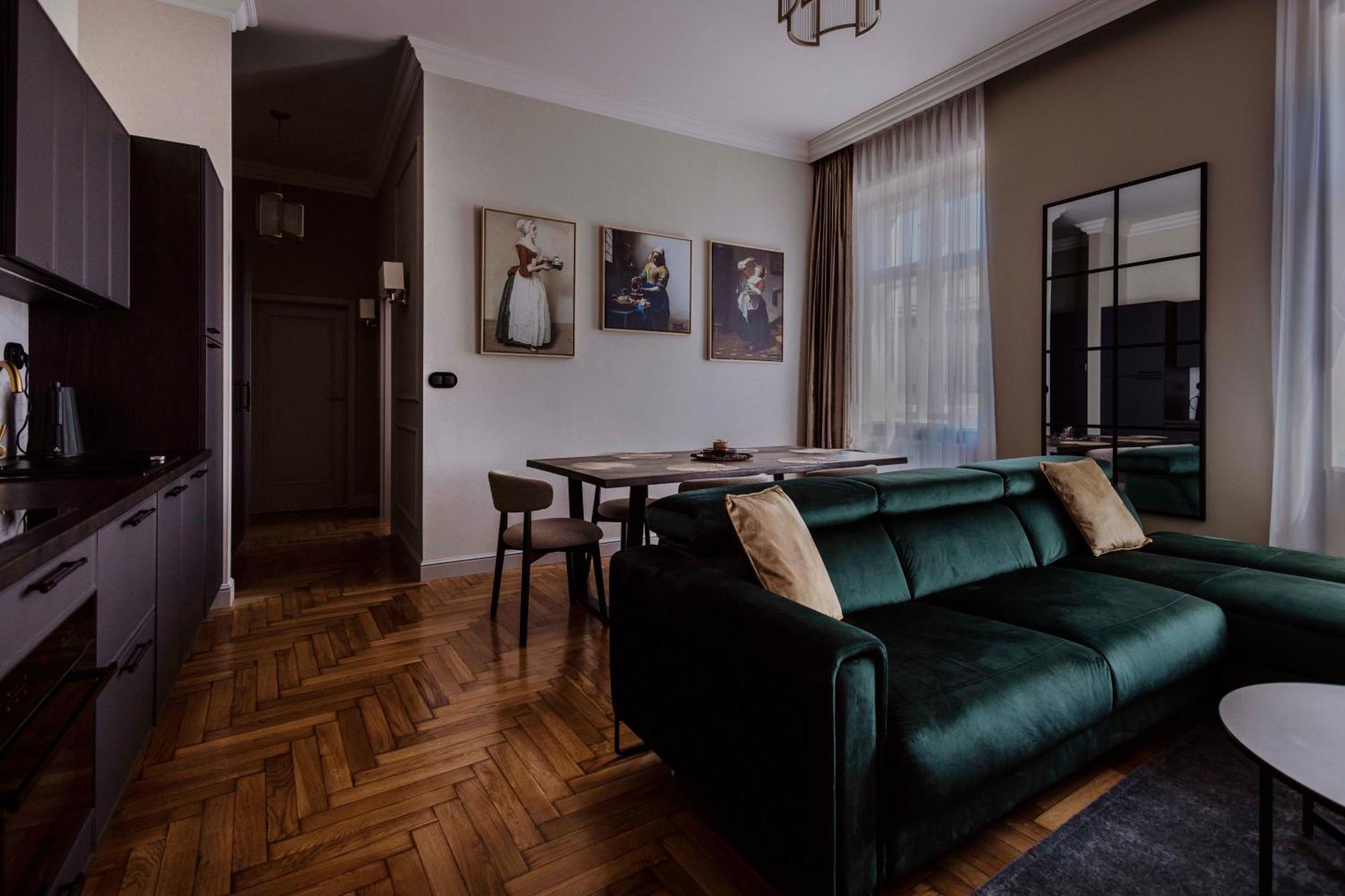 Crown Pearl - Wonderful Apartment, 110Scm, 4 Rooms كراكوفيا المظهر الخارجي الصورة