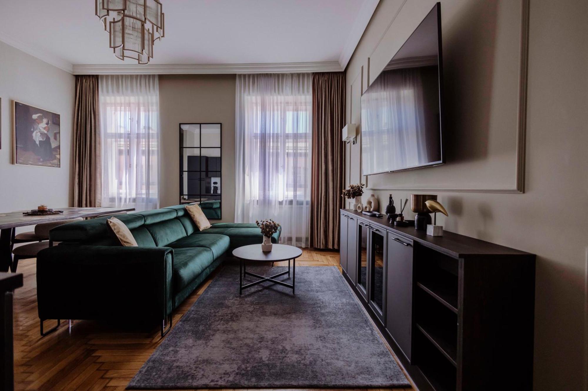 Crown Pearl - Wonderful Apartment, 110Scm, 4 Rooms كراكوفيا المظهر الخارجي الصورة