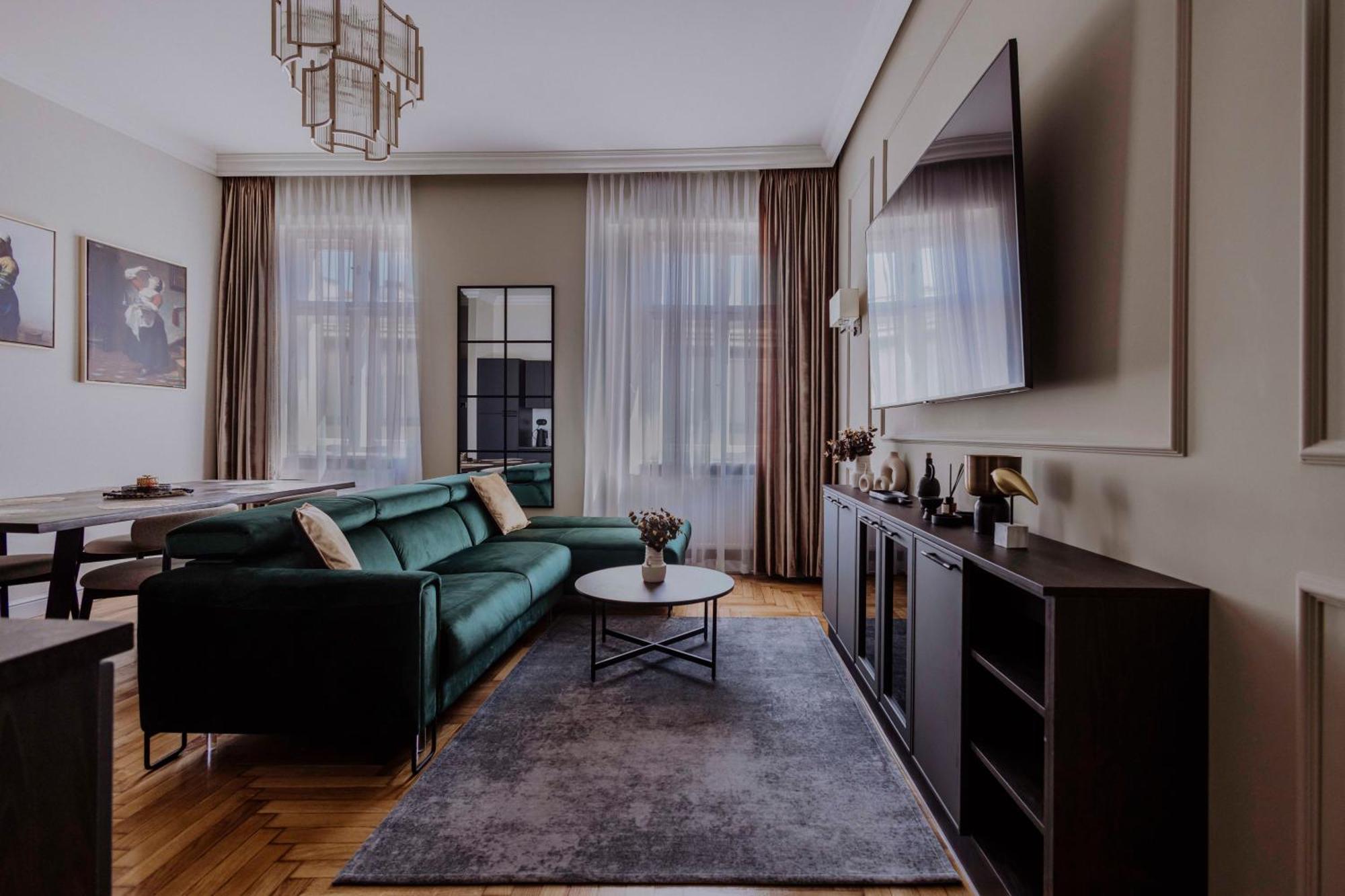 Crown Pearl - Wonderful Apartment, 110Scm, 4 Rooms كراكوفيا المظهر الخارجي الصورة